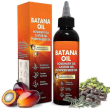 Batana Oil for Hair Growth, 4-in-1 Pure & Unrefined Honduran Oil with Rosemary, Castor, Pumpkin Seed Oil, Nourishes, Strengthens, Promotes Healthy Hai