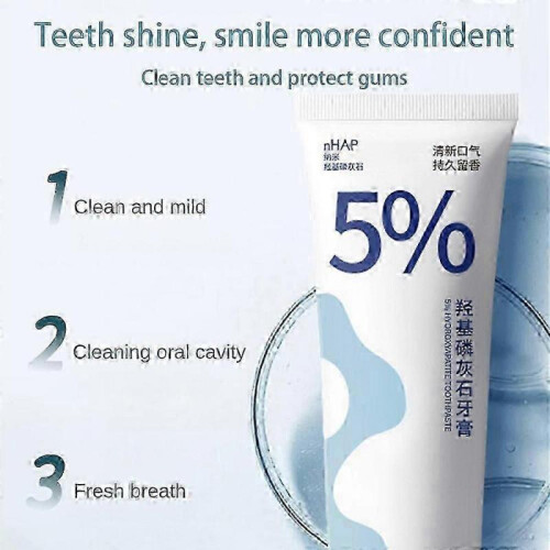 3X Nano Hydroxyapatite Toothpaste 1