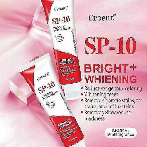 Sp-10 Ultra Whitening Toothpaste, Sp-10 Probiotics Whitening Toothpaste, SP-10 Toothpaste, Deep Cleaning Care Toothpaste 2