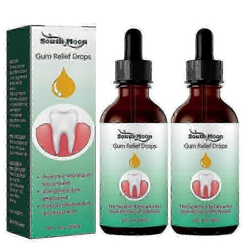 2pcs Gum Drops Clean Teeth Remove Teeth Macular Relieve Mouth