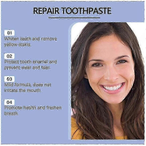 (3pcs) 1-3pcs Niacinamide Toothpaste Whitening Teeth Remover Stain Cleans 2