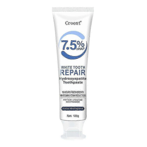 2PCS Hydroxyapatite Toothpaste for Advanced Enamel Protection, Gentle and Effective Formula, Fluoride-Free Toothpaste