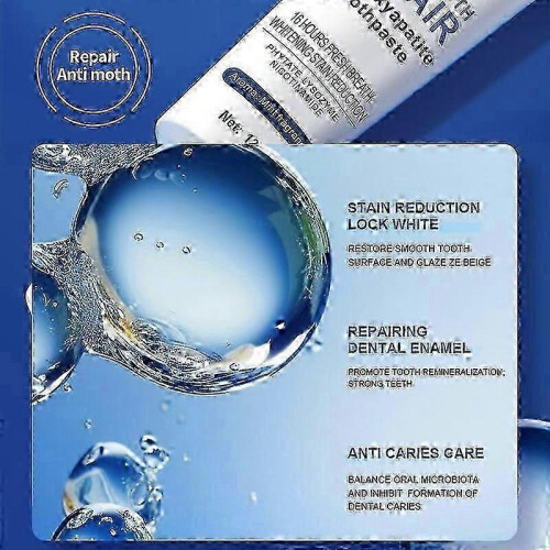 Hydroxyapatite Toothpaste for Advanced Enamel Protection, Gentle and Effective Formula, Fluoride-Free Toothpaste for Sensitive Teeth 2