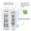 Mint whitening toothpaste, fresh breath, remove odor toothpaste, effectively remove stains, protect enamel, Oral care 5