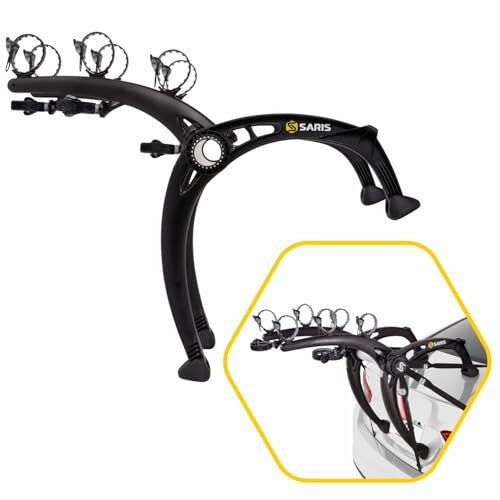 Saris: BONES EX 3 BIKE BLACK - Black