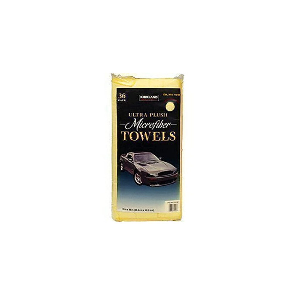 KIRKLAND SIGNATURE 713161 Ultra Plush Microfibre Towels 36 Pack