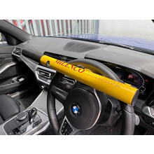 Milenco High Security Steering Wheel Lock + Yellow with Pad and Bag