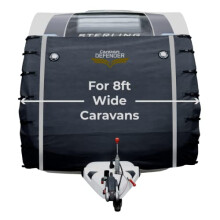 Universal Front Towing Cover Protector Covers Accessories Dark Grey (8ft Dark Front Cover)
