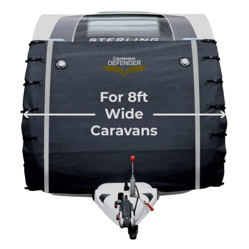 Universal Front Towing Cover Protector Covers Accessories Dark Grey (8ft Dark Front Cover)