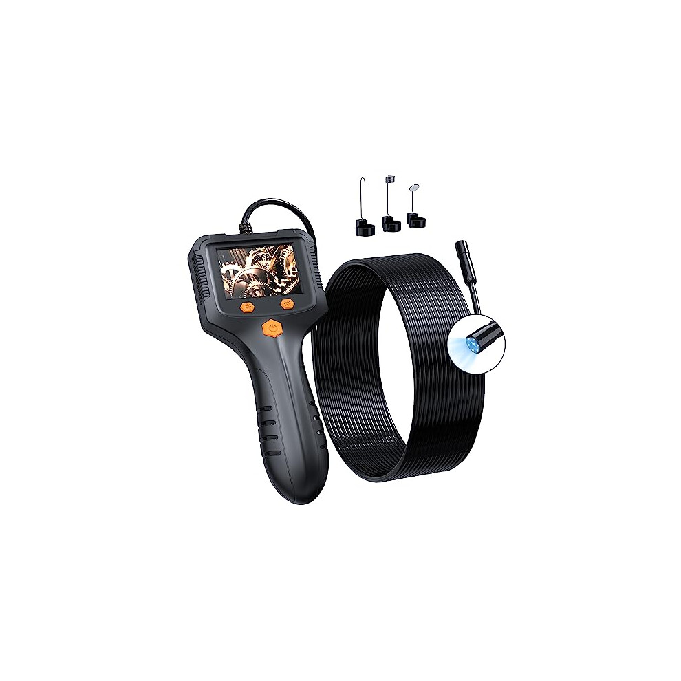 Borescope, Endoscope Camera With Ip67 Waterproof Endoscope, 1080 Hd Inspection Camera, Borescope Camera With Snake Camera With 50Ft Semi Light 739944331566