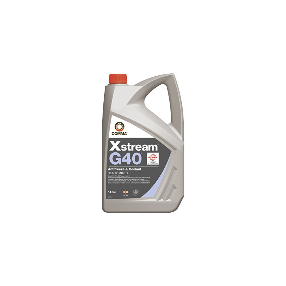Xstream G40 Antifreeze & Coolant - Ready To Use - 5 Litre