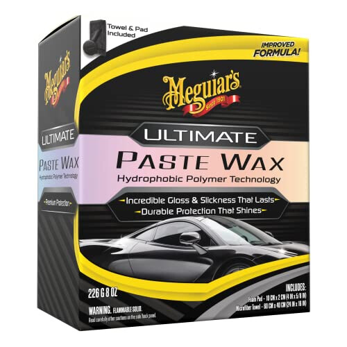 Meguiar's G210608EU Ultimate Paste Wax 227g Incredibile lucentezza e levigatezza che dura
