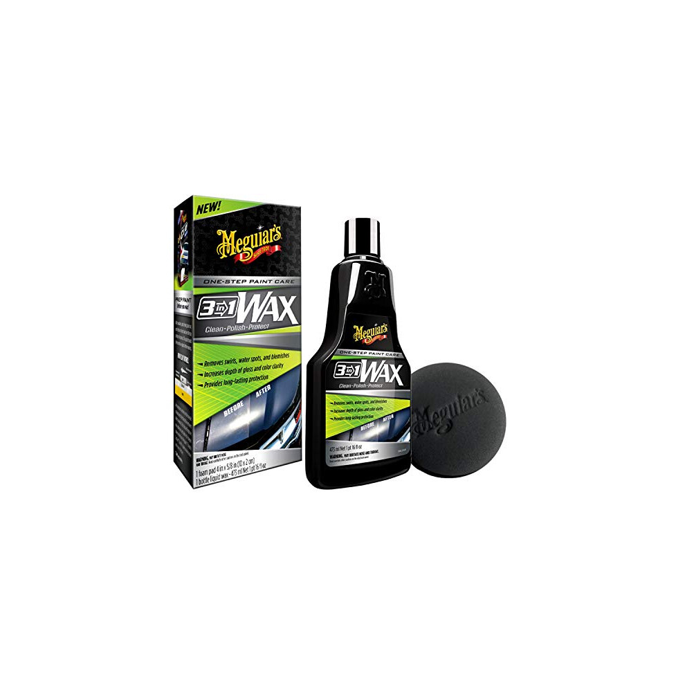 Meguiars G190200eu Scratch Removal Kit To Remove Car Scratches Blemishes And Swirls Quick & Easy Light 070382014049