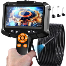 Borescope, Endoscope Camera with Light, IP67 Waterproof Endoscope, 1080P HD Inspection Camera, Borescope Camera with Light, 16.5ft Flexible Endoscope