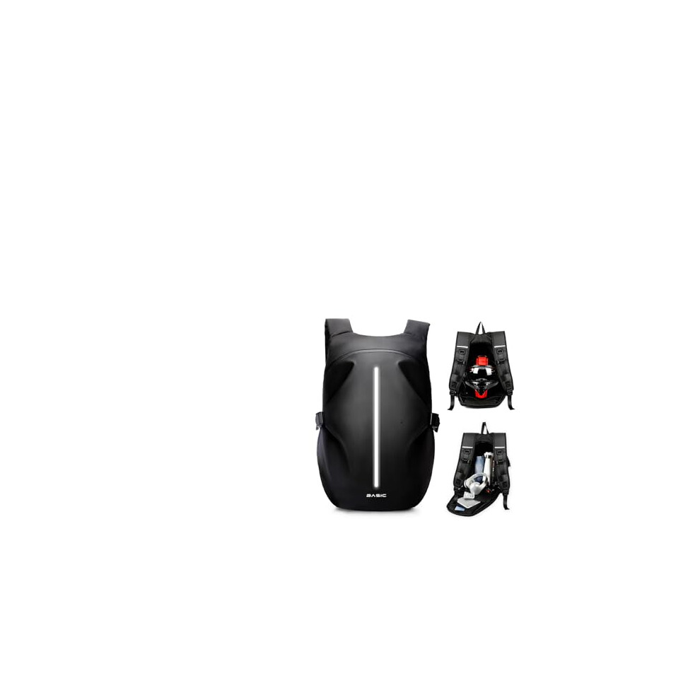 Motorcycle Backpacks for Men Women Waterproof Helmet Backpack, Motorcycle Accessories, Laptop Bags, Travel Backpacks, Student School Bags
