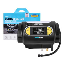 Ring Automotive ULTRAINFLATE 20 Digital Tyre Inflator - Featuring Auto-Stop & Progress Meter - Compact, Reliable & User-Friendly Tyre Pressure Soluti