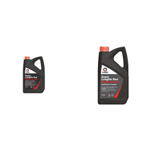 Comma SLC5L Super Red Ready to Use Antifreeze and Coolant, 5 Litre & SLC2L 2L Super Longlife Red Ready to Use Antifreeze and Coolant
