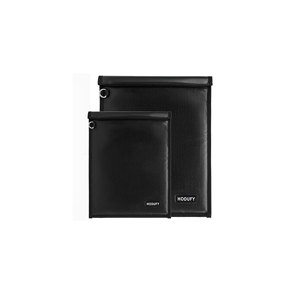2 Pack Faraday Bag For Laptops & Tablets, 20"X15" And 15"X10" Faraday Pouch For Car Keys, Fireproof Waterproof Signal Blocker 1131441642982