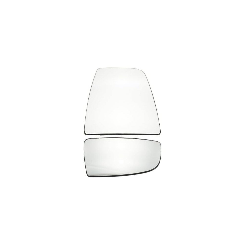 Right Side Offside Wing Mirror Upper Glass (Heated) With Blind Spot Fits Transit Mk8 (2014 Onwards) Driver Side 1823995 1855102 9331670494457