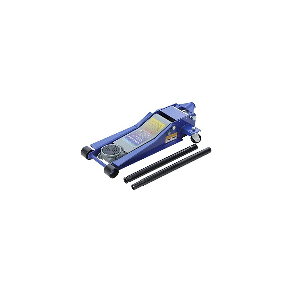 Katsu Hydraulic Low Profile Floor Jack 3 Ton 6000Lbs Max Lift Height 505Mm Twin Piston Pump Trolley Jack Garage Lifting Tool For Car Van Truck Traile 5056156056342