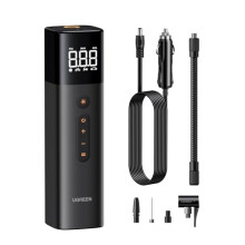 UGREEN Tyre Inflator Digital Car Tyre Pump 150 PSI 12V Tire Inflator With Inflation Tire Pressure Detection LED Light Portable Air Pump for Car Tires