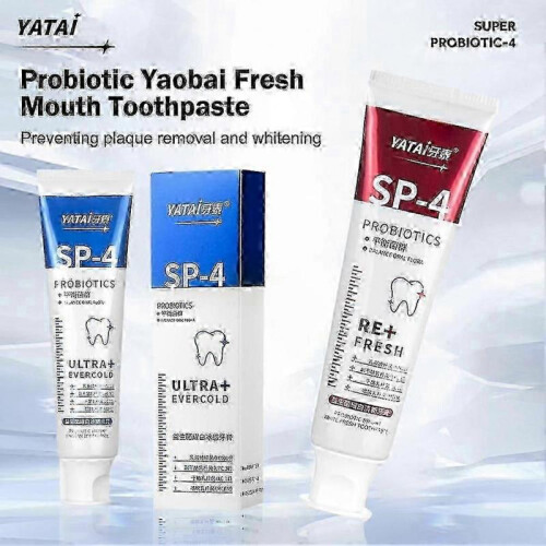 3X Sp-4 Probiotics Whitening Toothpaste Brightening Stain Removing Toothpaste 1