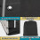 Universal Front Towing Cover Protector Covers Accessories Dark Grey (8ft Dark Front Cover) 8