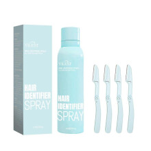 (2 Set) New Hair Removal Spray, Hair Identifier Spray For Facial Shaving, Facial Hair Identifier Spray For Dermaplaning