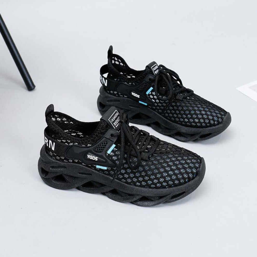 (black, 39) 2025 Summer Breathable Woven Women's Trendy Running Shoes Dy901