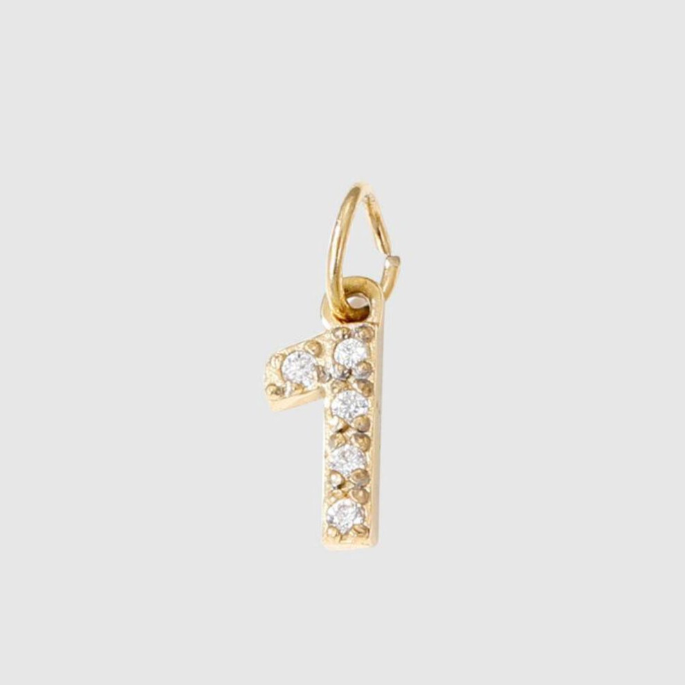 (gold, 1-ZP39295) Zircon Letter Pendant: European & American Full Diamond Stainless Steel Necklace & Bracelet Jewelry