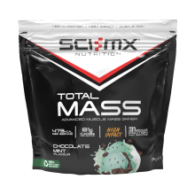 Sci-MX Total Mass Gainer Protein Powder 2kg Weight Gain Shake
