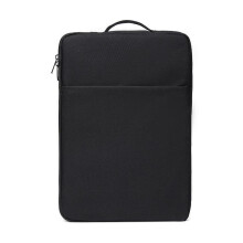 (black, 15.6 inches) Waterproof Ultra-light Laptop & Tablet Storage Bag With Wear-resistant Ipad Cover