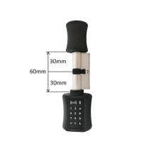 (3030 black, One size) Smart Lock Diy Keyless Double Replacement Cylinder Lock Tt Lock App Wifi Euro Cylinder Smart Locks