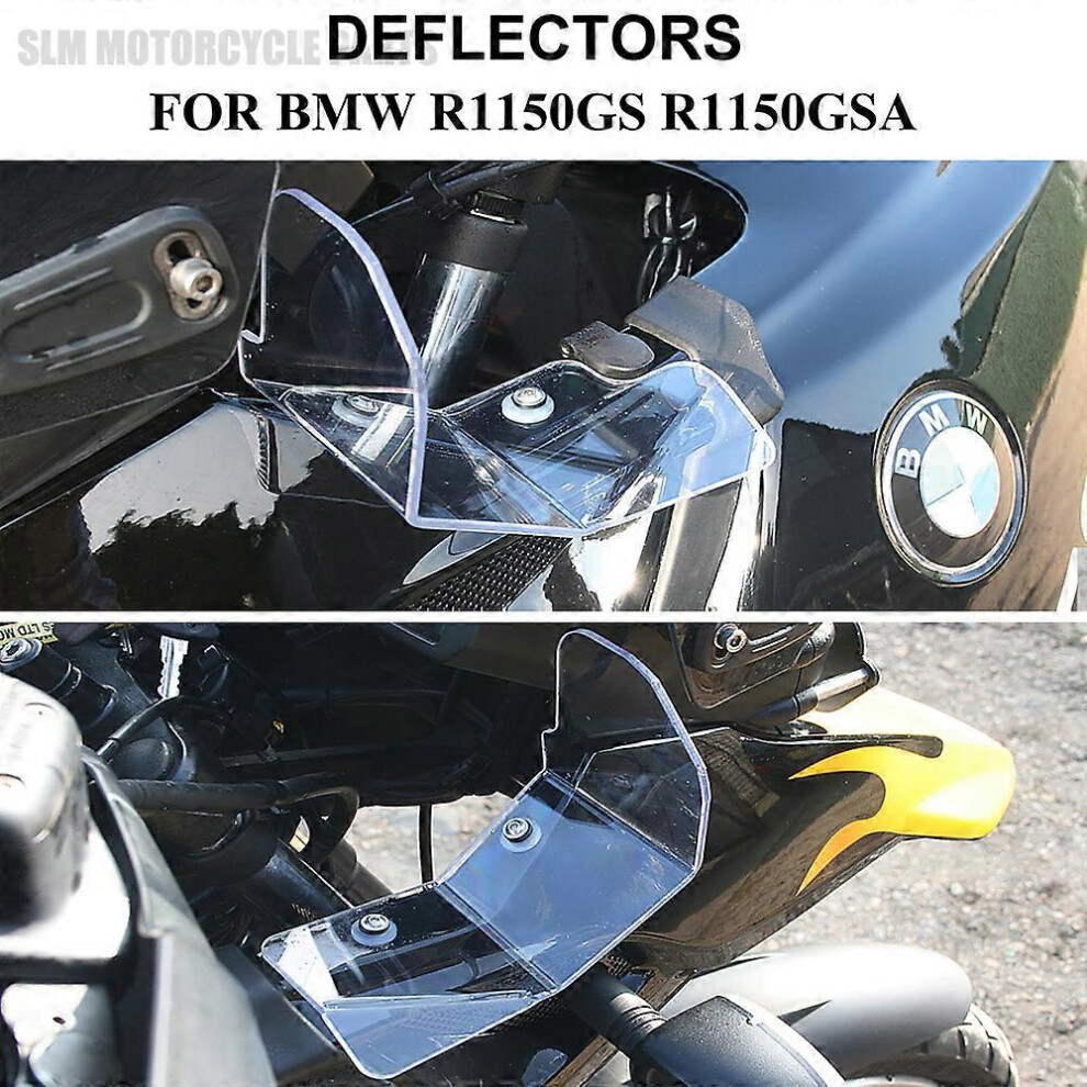 (As Show, One Size) New Motorcycle Shroud Windshield Windscreen Wind Deflector Handshield Handguard For Bmw R1150gs R1150gsa 4909775813821