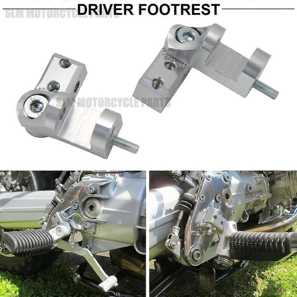 (As Show, One Size) New Motorcycle Foot Peg Passenger Footpeg Lowering Kit For Kawasaki Zzr 1100 Zzr 1200 4909775833706