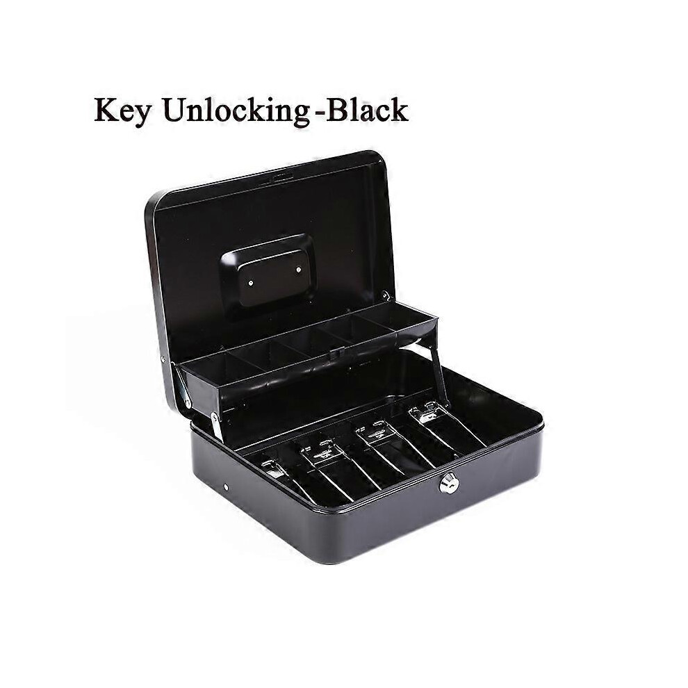 (Key-Red, One Size) Mini Safe Box Protable Hidden Secret Safe Key Lock Store Money Coin Cashier Fold Password Cash Register Bank Card Storage 4909775812046