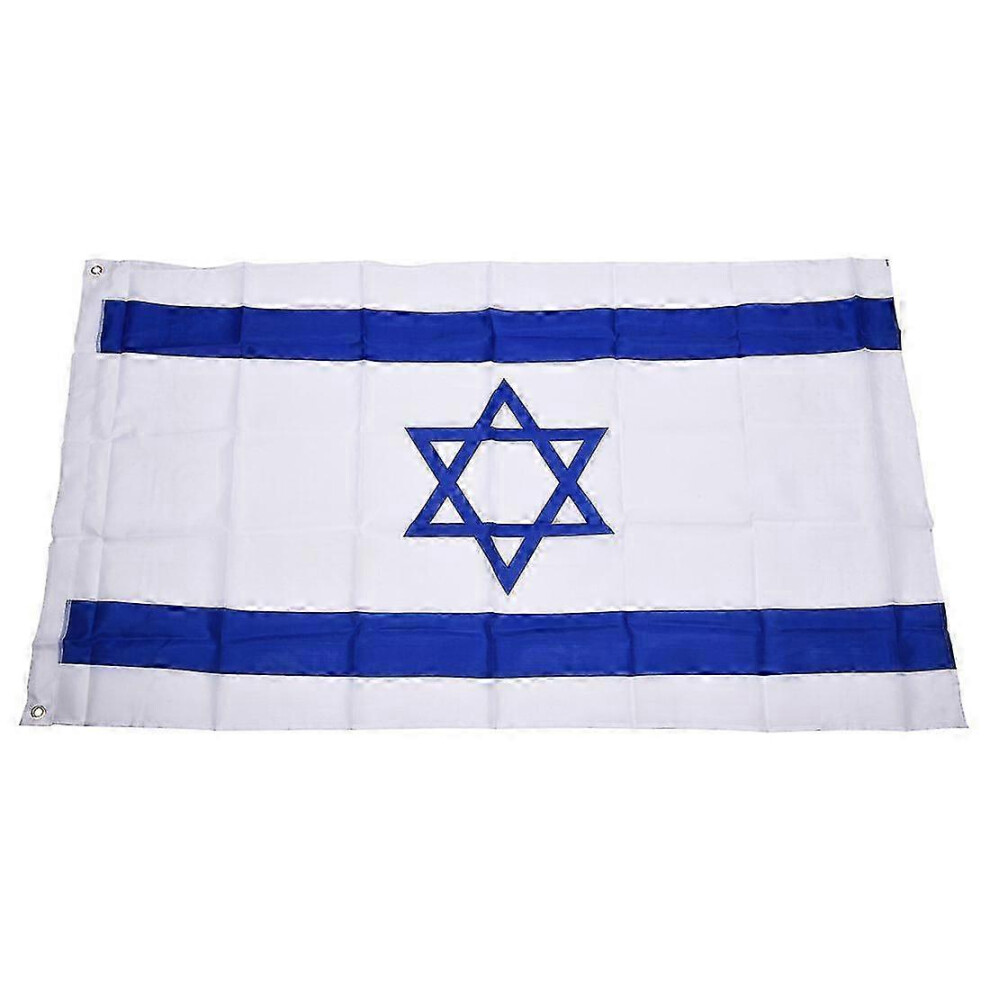 Kikidex (As Show, One Size) Israel Flag 5Ft X 3Ft