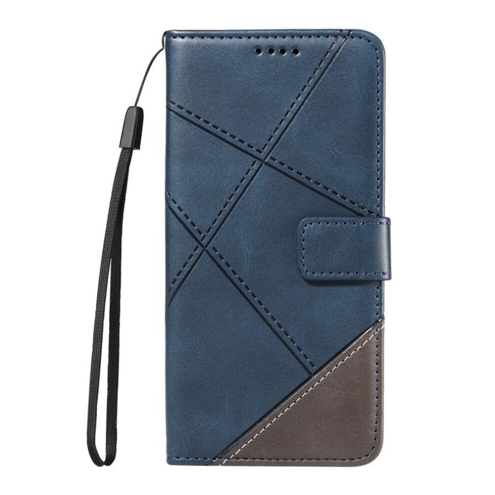 (blue, Samsung A23 4G/M23 5G) Oily Premium Pu Leather Phone Case For Samsung S25 S24 S23 S22 S21 A16 A26 A36 A56 A15 A35 A55 A14 A34 A54 A13 A53 Stand-image-OPC-PHFJGQW-NEW