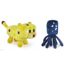 Minecraft Ocelot & Squid Ply