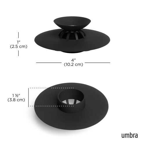 Umbra Umbra Flex Afvoerstops/Haarvanger, Zwart 2