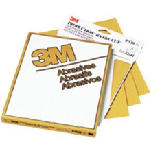 3M Gold Abrasive Sheet 02548 P100 grade 9 in x 11 in 50 sheets per pack 5 packs per case