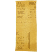 3M Gold Abrasive Sheet 216U 02551 P320 Grade 3-2/3 in x 9 in 100 sheets Automotive Abrasive Sheets