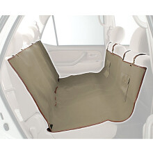 PetSafe Happy Ride Waterproof Hammock Seat Cover for Dogs and Pets - Fits Cars Trucks and SUVs - Waterproof Area Protection - Tan