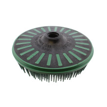 3M Abrasive 048011-24241 Scotch-Brite-Borstenscheiben, 4 1/2 Zoll, 50 U/min und 12.000 U/min, grün