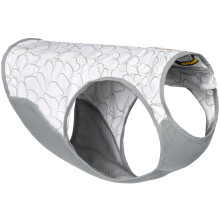 Ruffwear Swamp Cooler Hundeweste mit Reißverschluss, Verdunstungskühlung für heißes Wetter, Graphitgrau, Größe XX-S