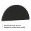 3M 3M Hookit Half Round Pad 05792 6 in Medium Density Foam 3
