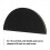 3M 3M Hookit Half Round Pad 05792 6 in Medium Density Foam 4