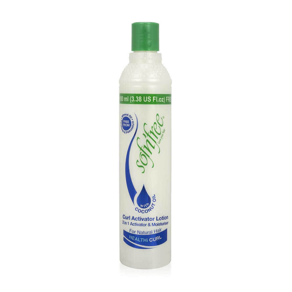 Sof N' Free Sofnfree Moisturizer & Curl Activator For Natural Hair Soft Curls And Waves 33.81 Fl Oz / 1000Ml