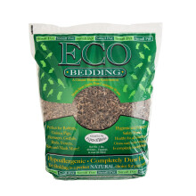 ?ko senget?j 99 % st?vfrit papir senget?j til sm? k?ledyr og fugle Eco Natural 1,5L - Sikkert rent Ideelt rede- og gravemateriale for komfort