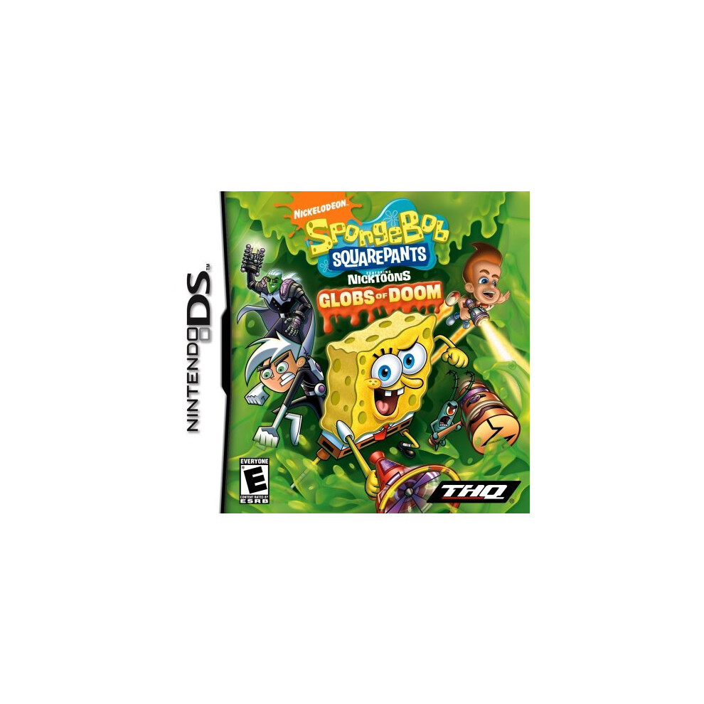 Nintendo Spongebob Squarepants Featuring Nicktoons: Globs Of Doom Nds (Renewed)